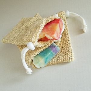 Exfoliating Sisal Pouch - Cream & Coco Skincare