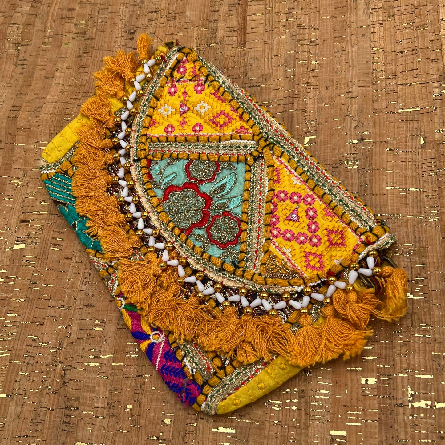 Thai Beaded Handbag - Cream & Coco Skincare