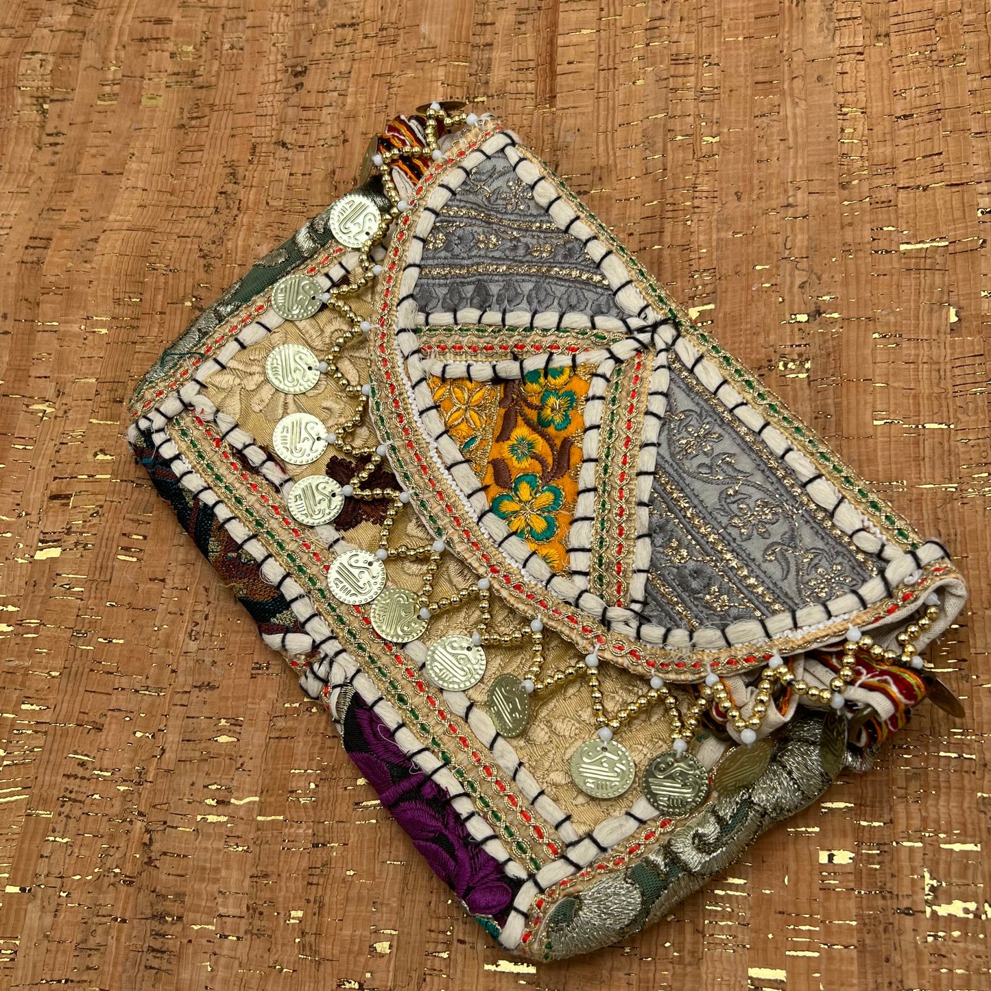 Thai Beaded Handbag - Cream & Coco Skincare