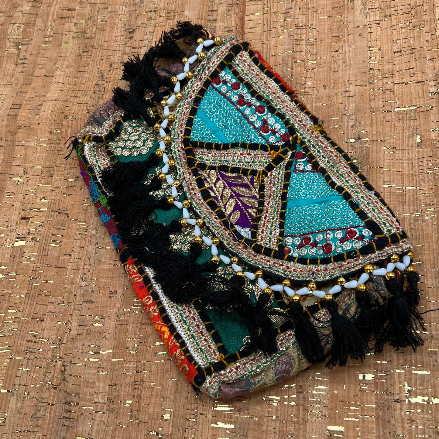 Thai Beaded Handbag - Cream & Coco Skincare