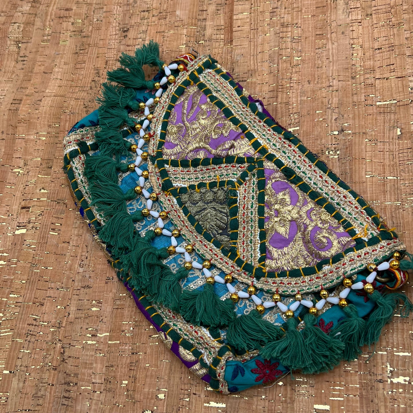 Thai Beaded Handbag - Cream & Coco Skincare