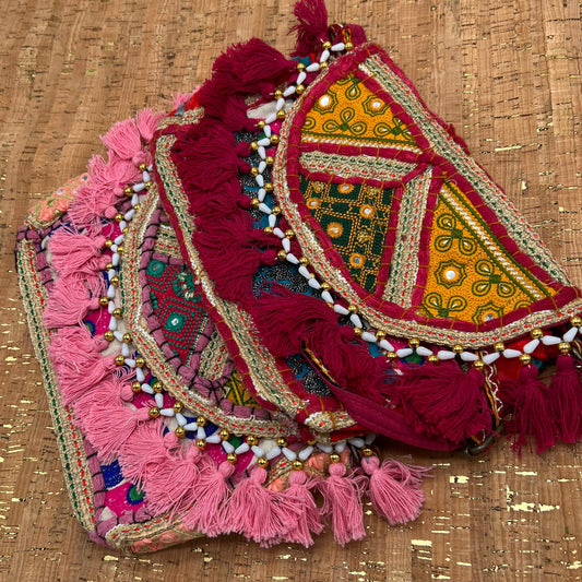 Thai Beaded Handbag - Cream & Coco Skincare