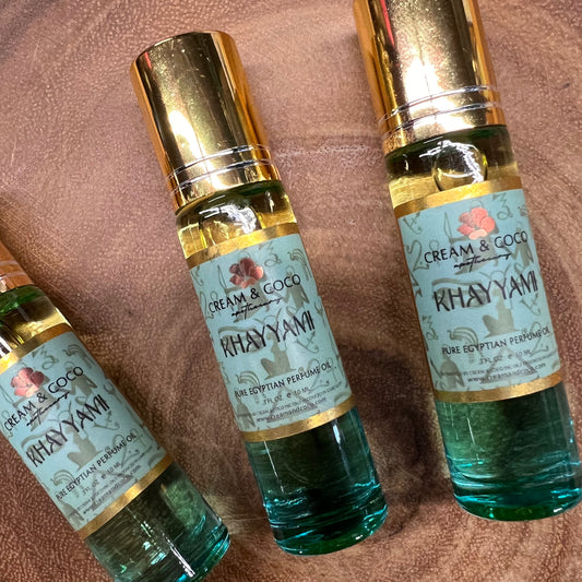 Khayyami Authentic Egyptian Fragrance Oil [U] - Cream & Coco Skincare