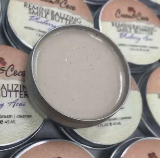 Blueberry Acai Smile Butter Remineralizing Tooth Soap