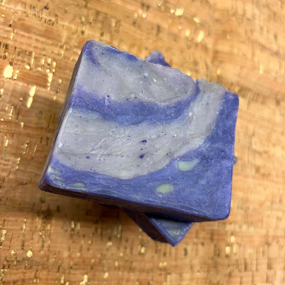Purple Heart Herb Soap