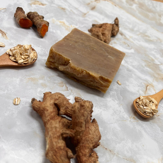 Turmeric Bar Soap | Artisian Soap Bar | Cream & Coco Skincare
