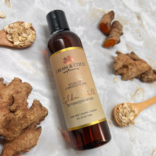 Golden Milk Oil Cleansing Honey - Cream & Coco Skincare