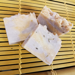 Lavender Peach Soap | Shea Butter Soap | Cream & Coco Skincare