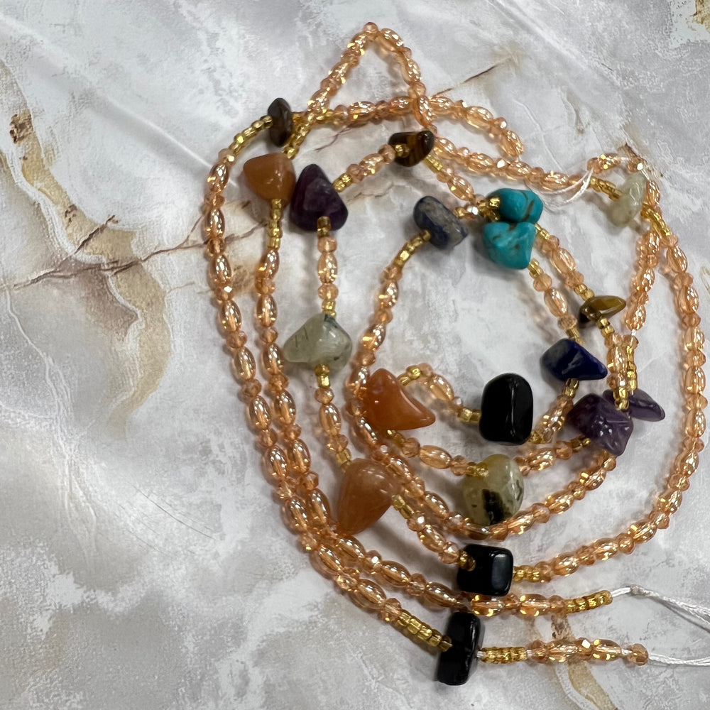 Seven Chakras Sacred Waist Beads