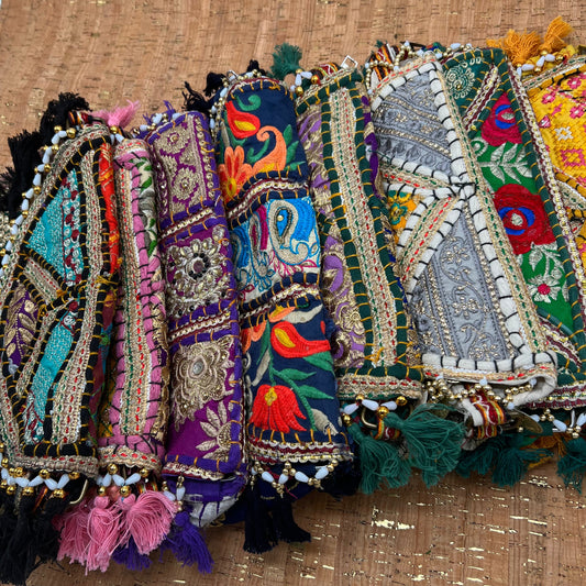 Thai Beaded Handbag - Cream & Coco Skincare