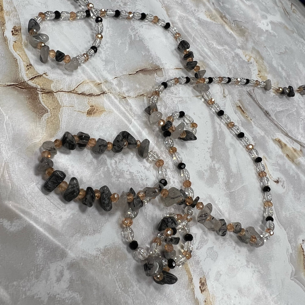 Tourmaline Quartz Sacred Waist Beads