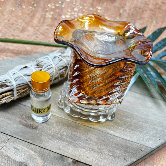 Electric Glass Oil Burner - Cream & Coco Skincare