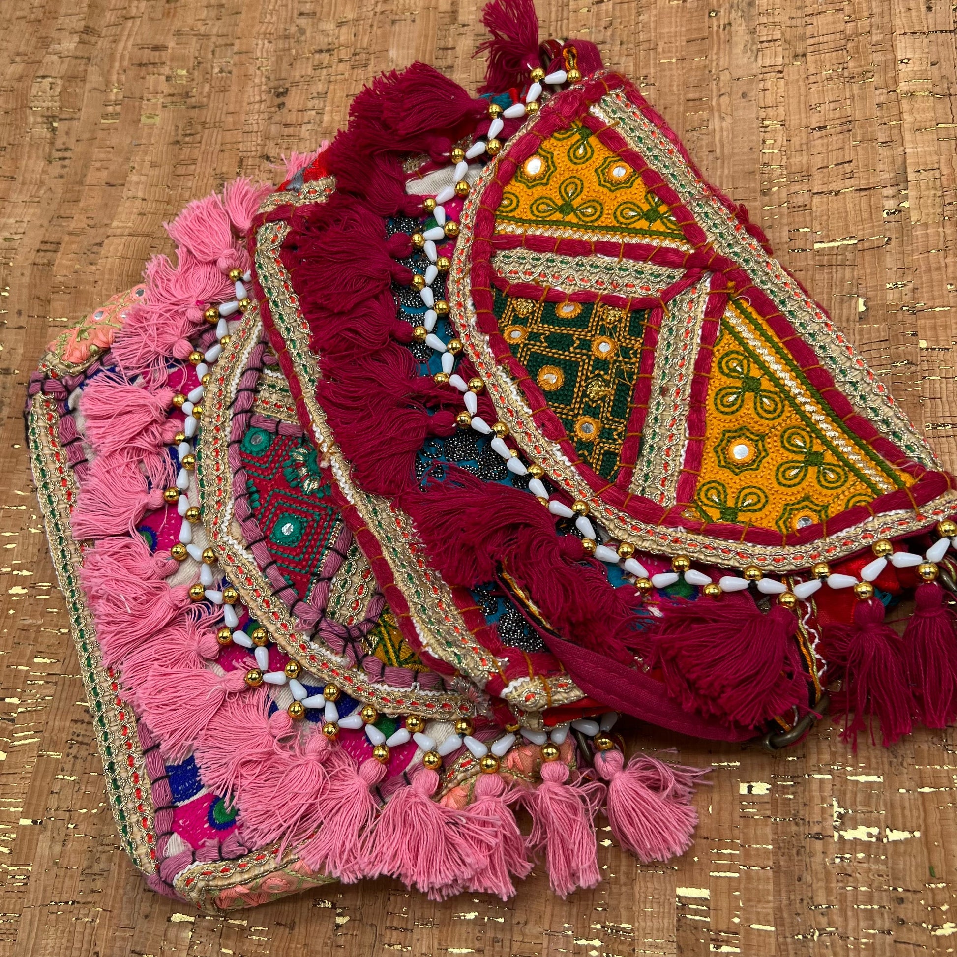 Thai Beaded Handbag - Cream & Coco Skincare