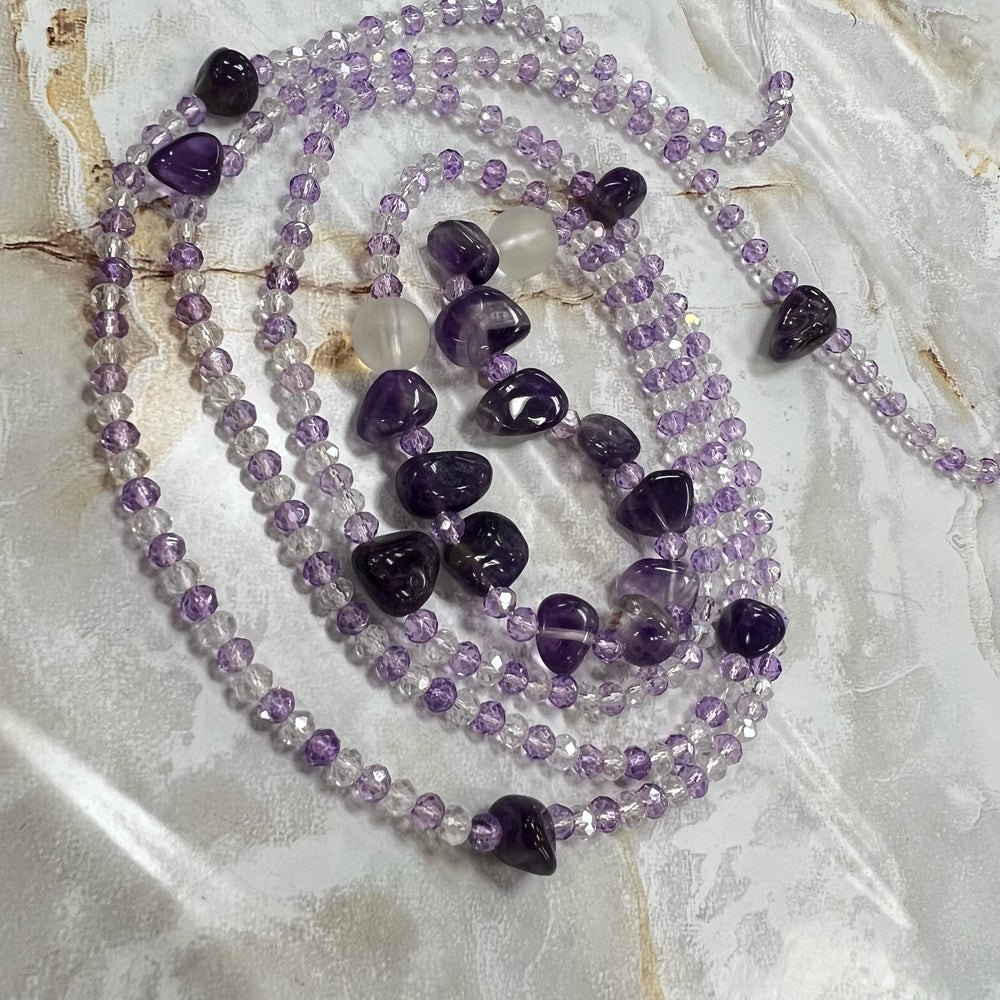 Amethyst Sacred Waist Beads