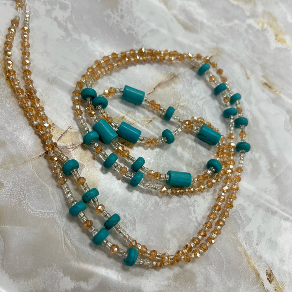 Turquoise Sacred Waist Beads